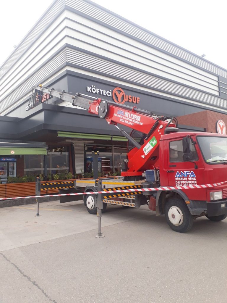 Kiralık Vinç Platform Hizmeti